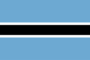 Grafika flagi Botswana