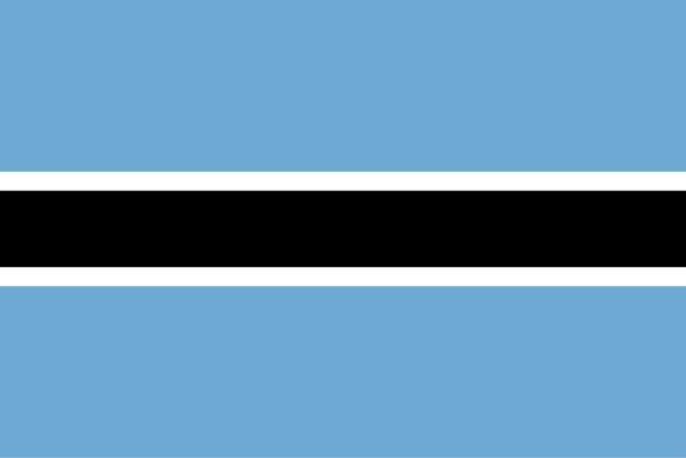 Flaga Botswana