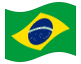 Animowana flaga Brazylia