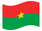 Animowana flaga Burkina Faso