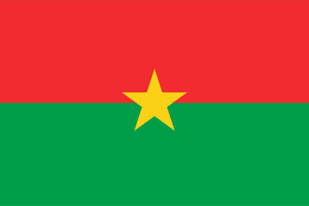 Flaga Burkina Faso