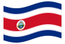 Animowana flaga Kostaryka