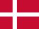 Grafika flagi Dania