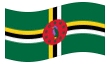 Animowana flaga Dominika