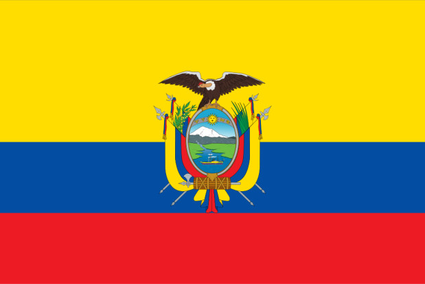 Flaga Ekwador, Flaga Ekwador