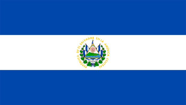 Flaga Salwador, Flaga Salwador