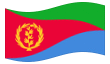 Animowana flaga Erytrea