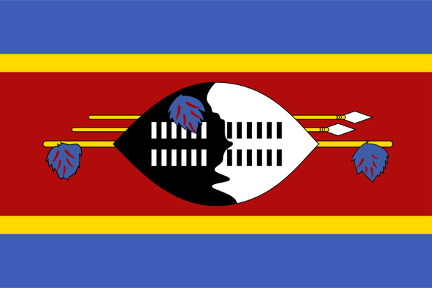 Flaga Eswatini, Flaga Eswatini
