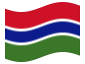 Animowana flaga Gambia