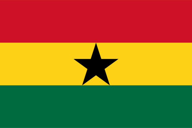 Flaga Ghana