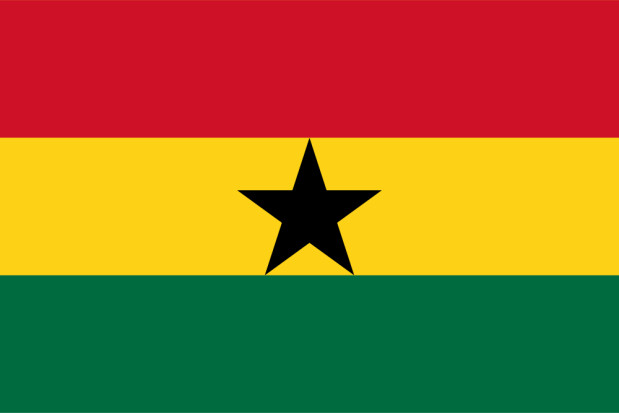 Flaga Ghana