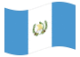 Animowana flaga Gwatemala