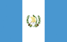 Grafika flagi Gwatemala