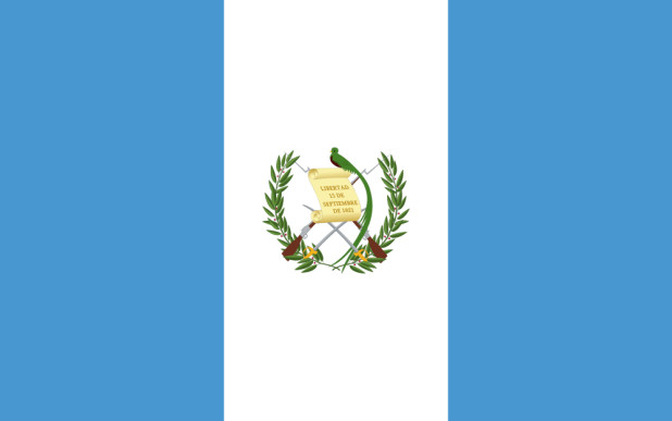 Flaga Gwatemala, Flaga Gwatemala