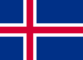 Grafika flagi Islandia