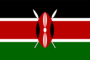 Grafika flagi Kenia