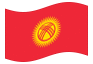 Animowana flaga Kirgistan