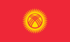 Grafika flagi Kirgistan