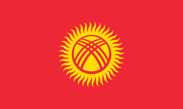 Flaga Kirgistan