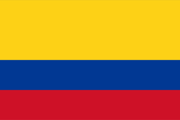 Flaga Kolumbia, Flaga Kolumbia