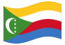 Animowana flaga Komory