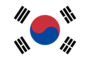 Grafika flagi Korea Południowa