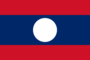 Grafika flagi Laos