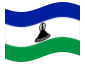 Animowana flaga Lesotho