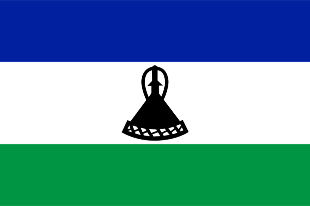 Flaga Lesotho, Flaga Lesotho