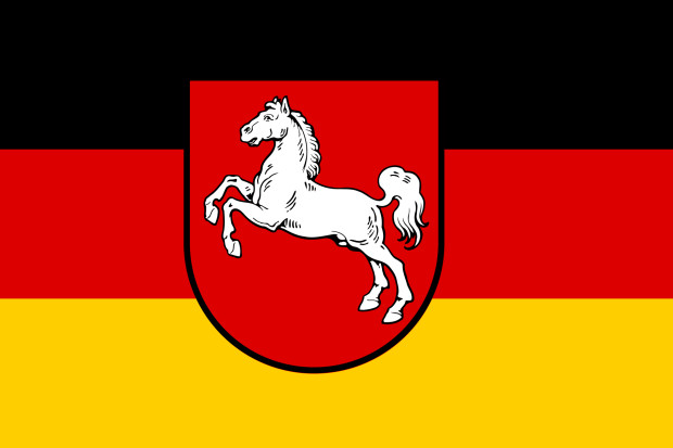 Flaga Dolna Saksonia