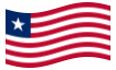 Animowana flaga Liberia