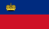 Grafika flagi Liechtenstein