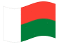 Animowana flaga Madagaskar