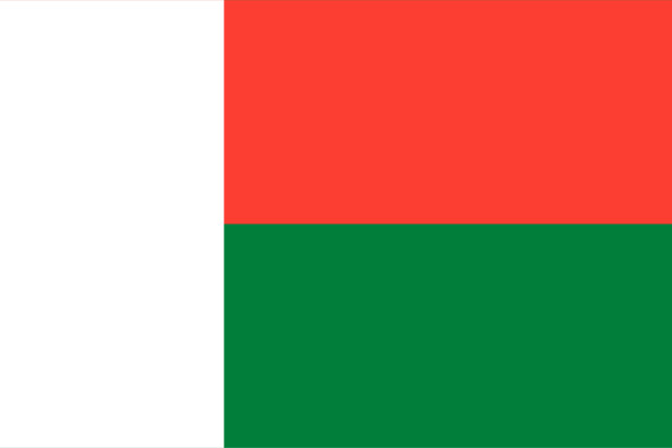Flaga Madagaskar, Flaga Madagaskar