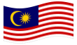 Animowana flaga Malezja