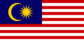Grafika flagi Malezja