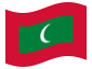 Animowana flaga Malediwy