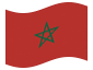 Animowana flaga Maroko