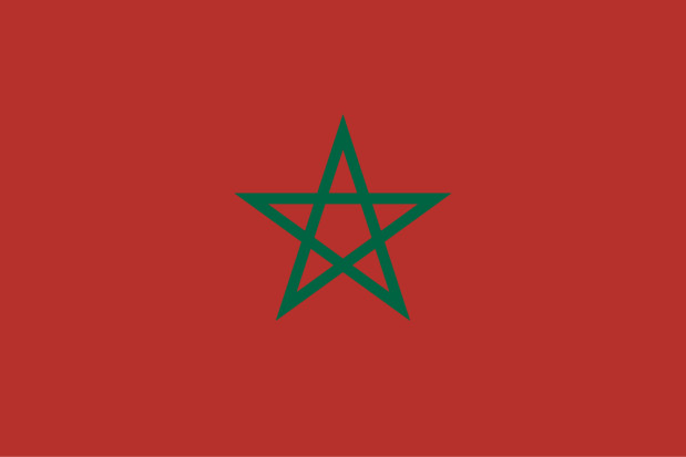 Flaga Maroko