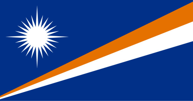 Flaga Wyspy Marshalla, Flaga Wyspy Marshalla