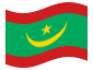 Animowana flaga Mauretania