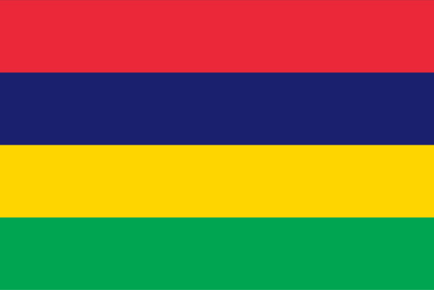 Flaga Mauritius