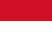 Grafika flagi Monako