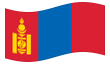 Animowana flaga Mongolia