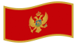 Animowana flaga Montenegro