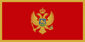Grafika flagi Montenegro