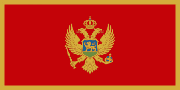 Flaga Montenegro, Flaga Montenegro