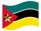 Animowana flaga Mozambik