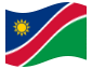 Animowana flaga Namibia