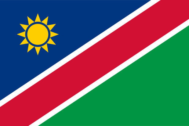 Flaga Namibia, Flaga Namibia